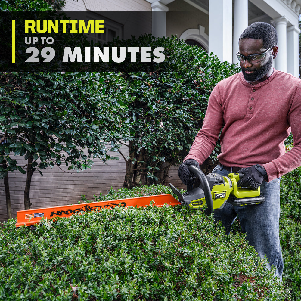 40V HP BRUSHLESS WHISPER SERIES 26" HEDGE TRIMMER KIT Image 5