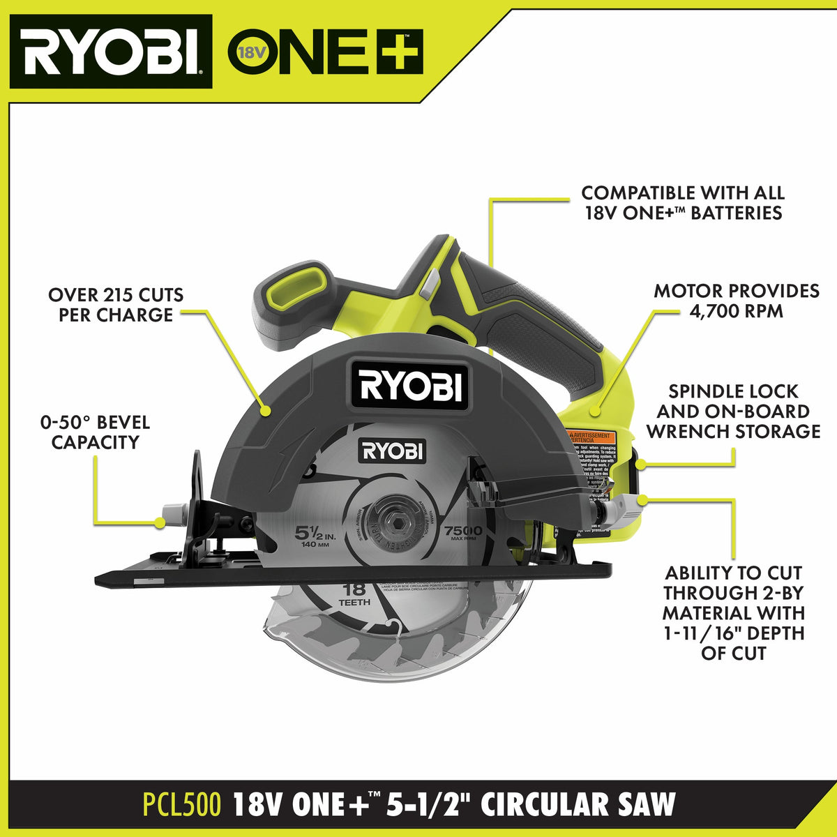 18V ONE+ 5-Tool Combo Kit Image 9