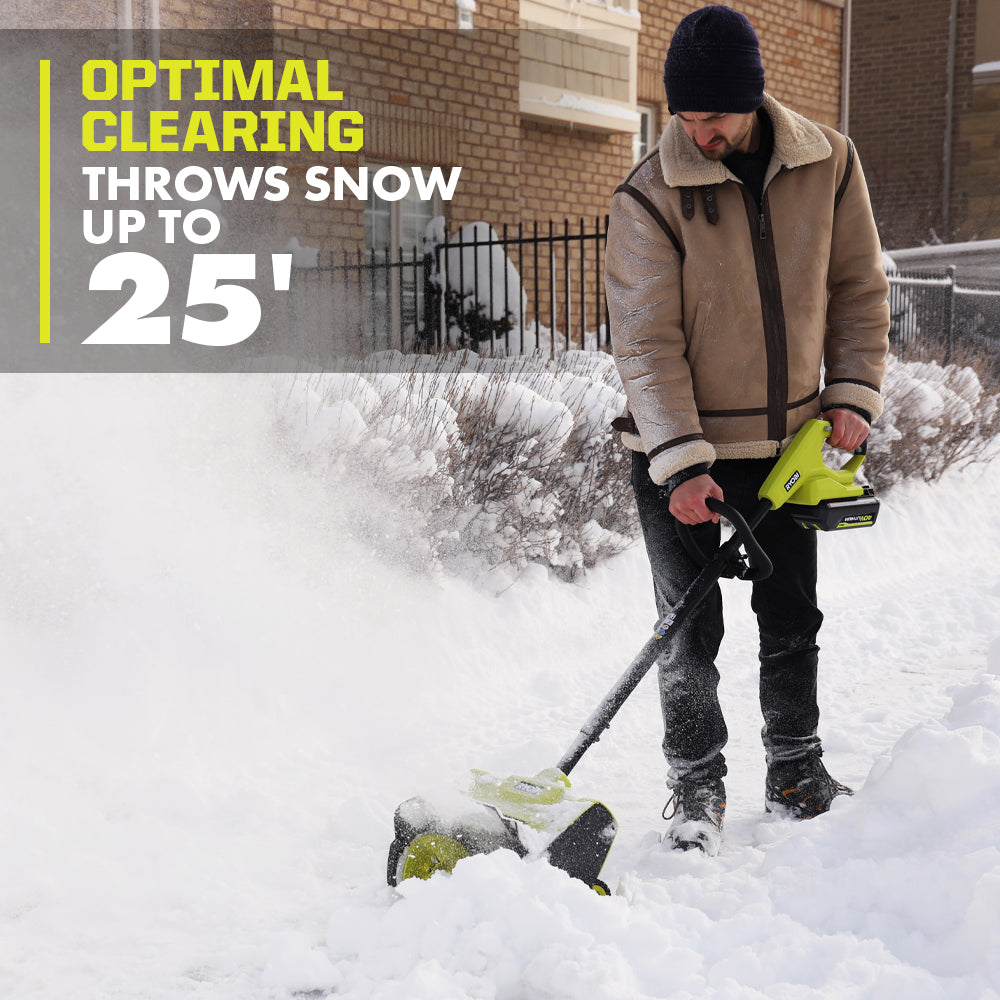 40V 12" WHEELED SNOW SHOVEL KIT Image 4