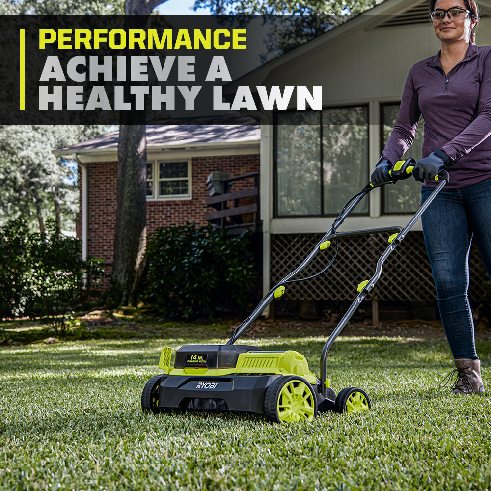 18V ONE+ HP Brushless 14" Dethatcher/Aerator Kit