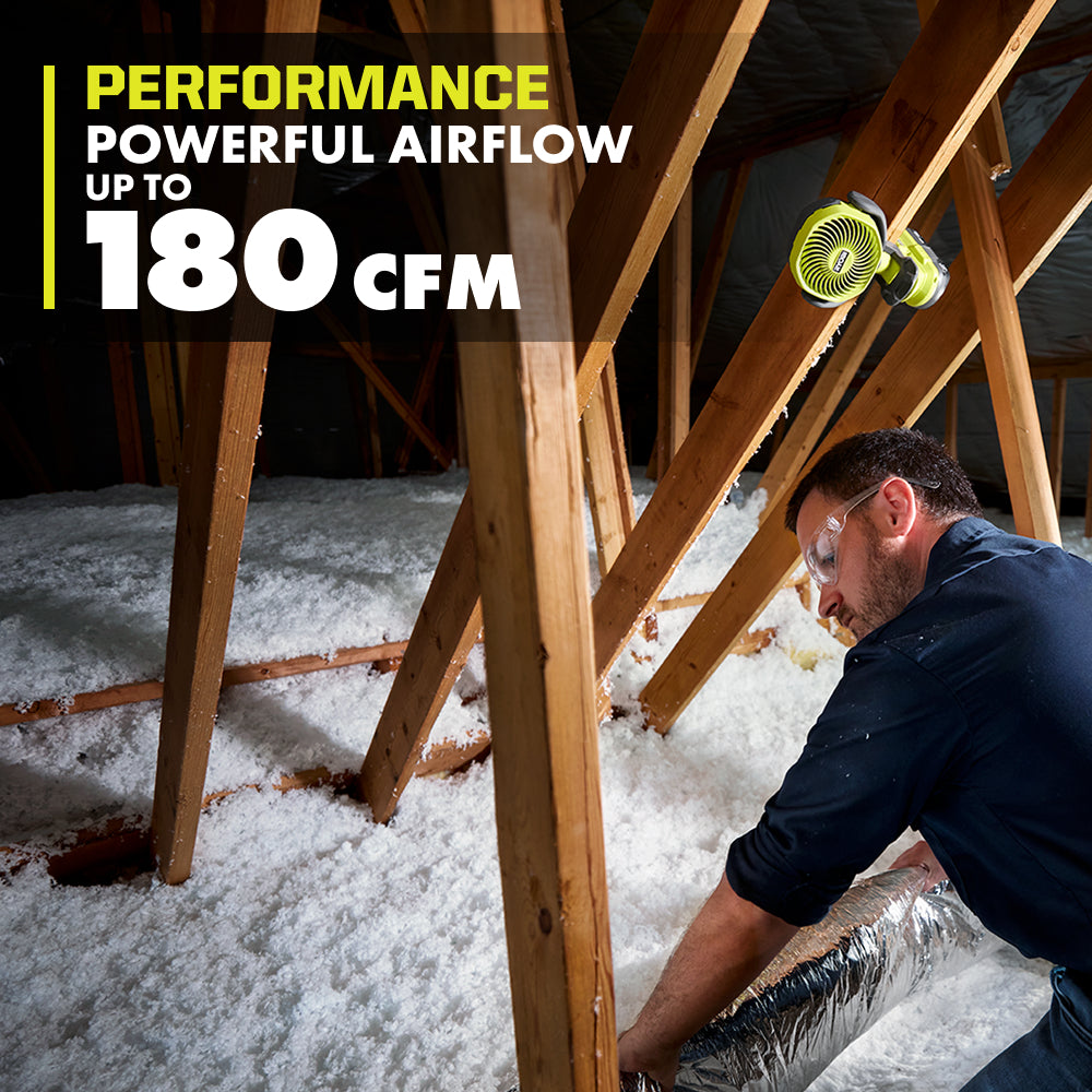 18V ONE+ 4" Clamp Fan