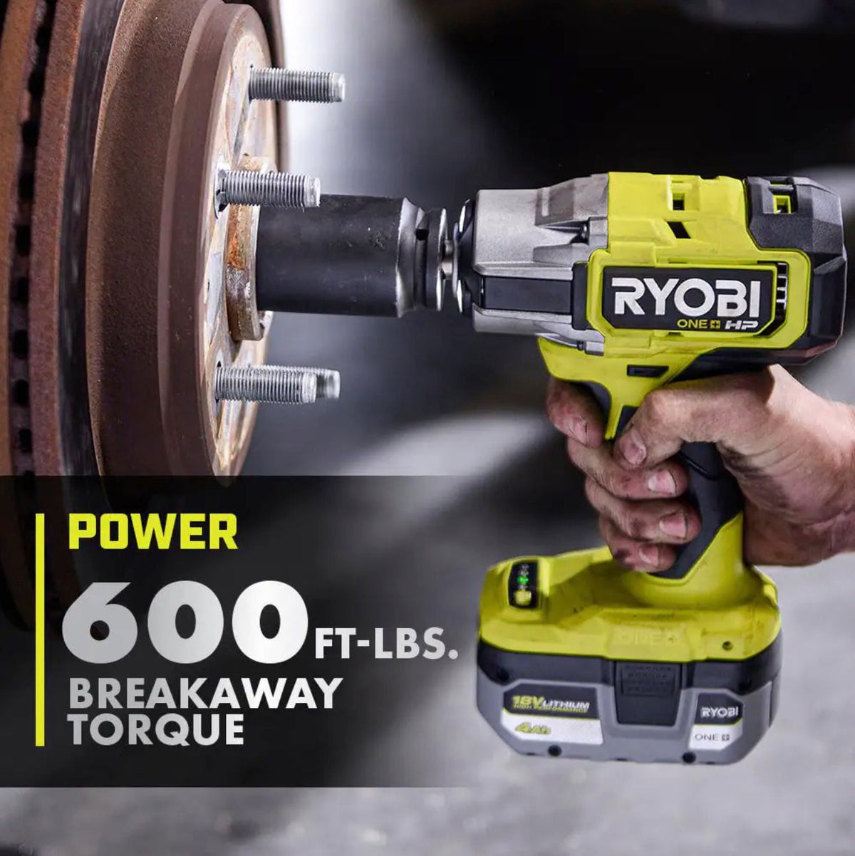 18V ONE+ HP Brushless 4-Mode 1/2" Impact Wrench  Image 4