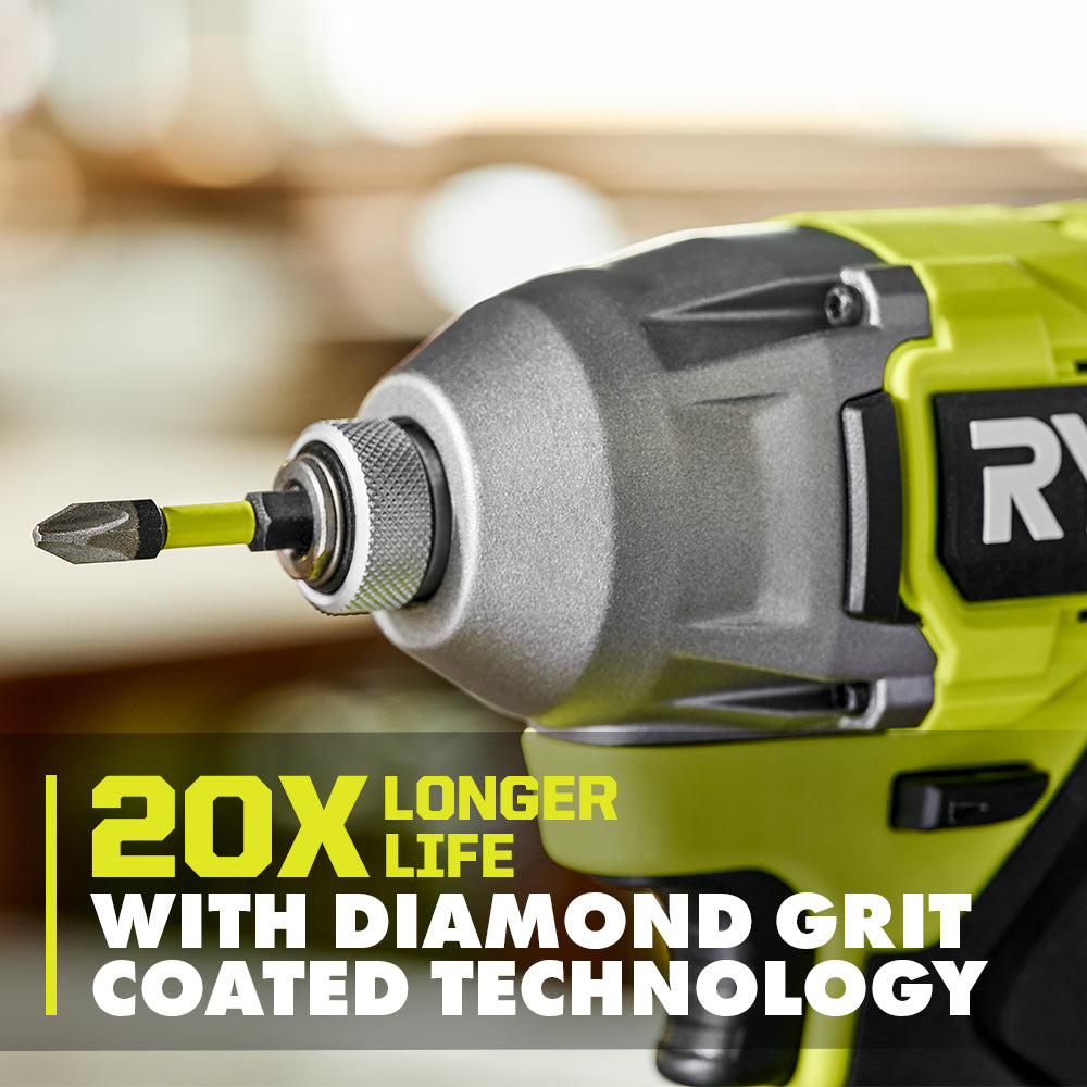 12 PC. 2" Diamond Grit Impact Drive Bits Image 5