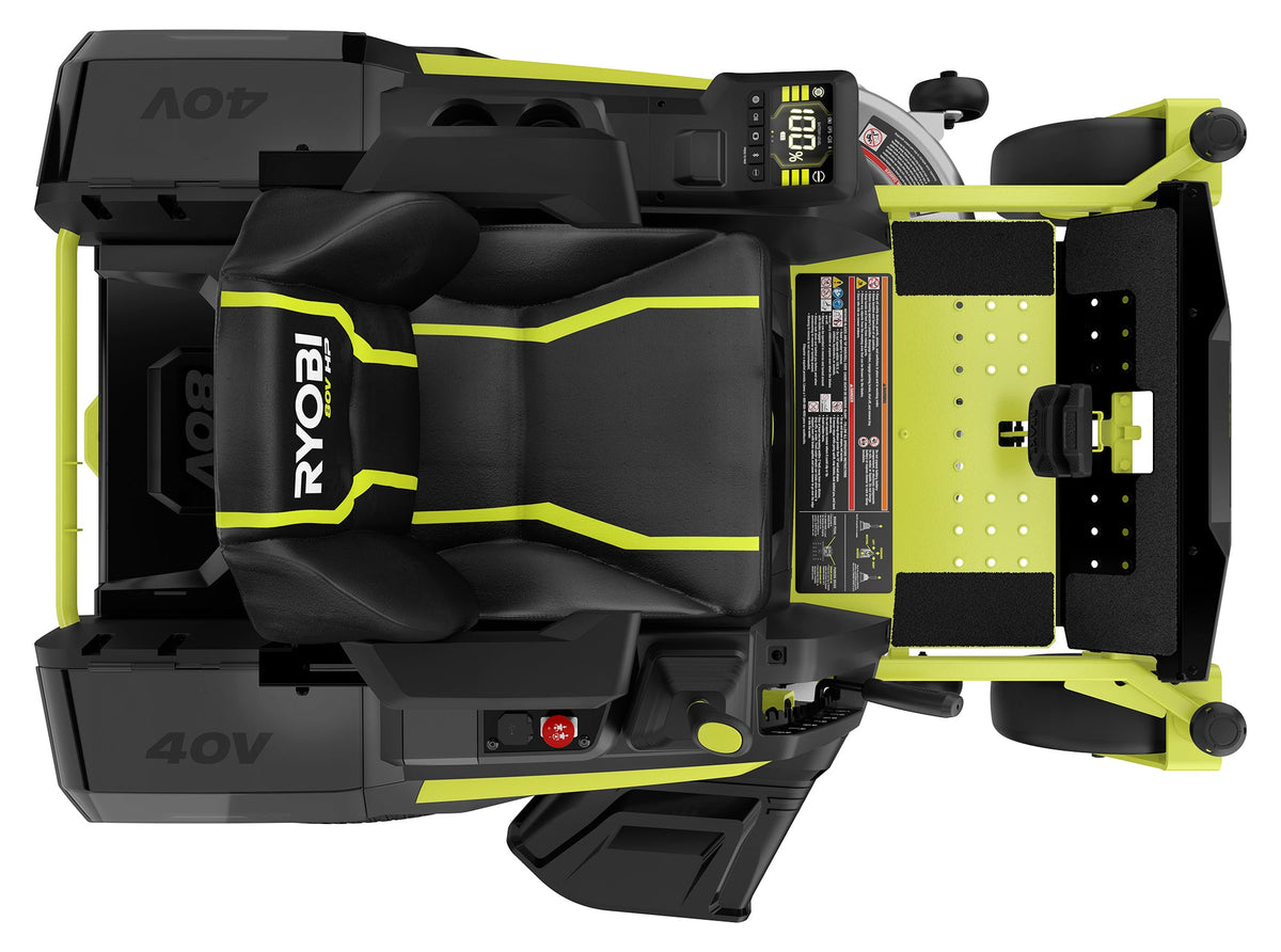 80V HP BRUSHLESS 42" LITHIUM ELECTRIC ZERO TURN RIDING MOWER Image 22